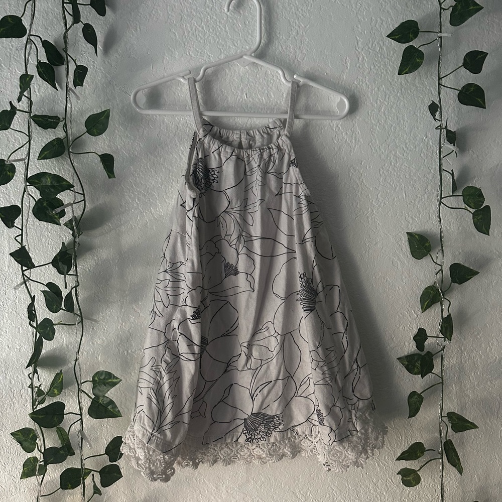 Old navy 3t black and white dress